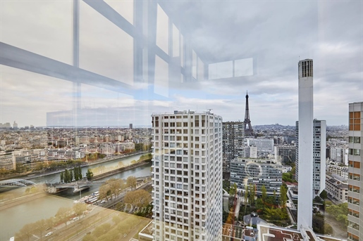 Paris XVe - Duplex dernier étage vues panoramiques