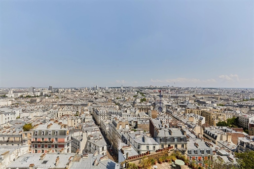 Paris XVIIIe - Sacré-Coeur, vues panoramiques