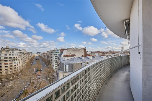 Paris XVIe - Exelmans - 3 chambres, balcons, vue dégagée.