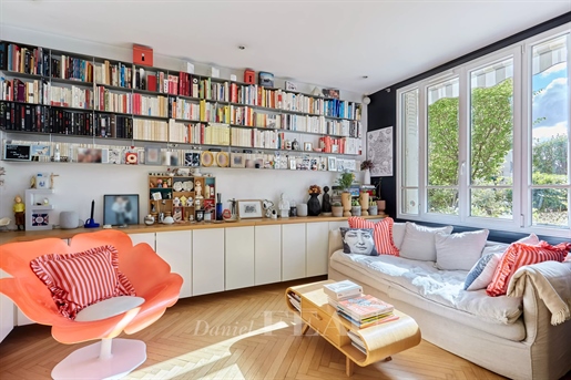 Paris 16. Arrondissement – Ein 3-Bett-Apartment mit begrünter Terrasse