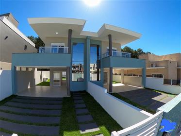 Luxury House 3dorm near golf in Ingleses do Rio Vermelho-FLORIANÓPOLIS-BRAZIL