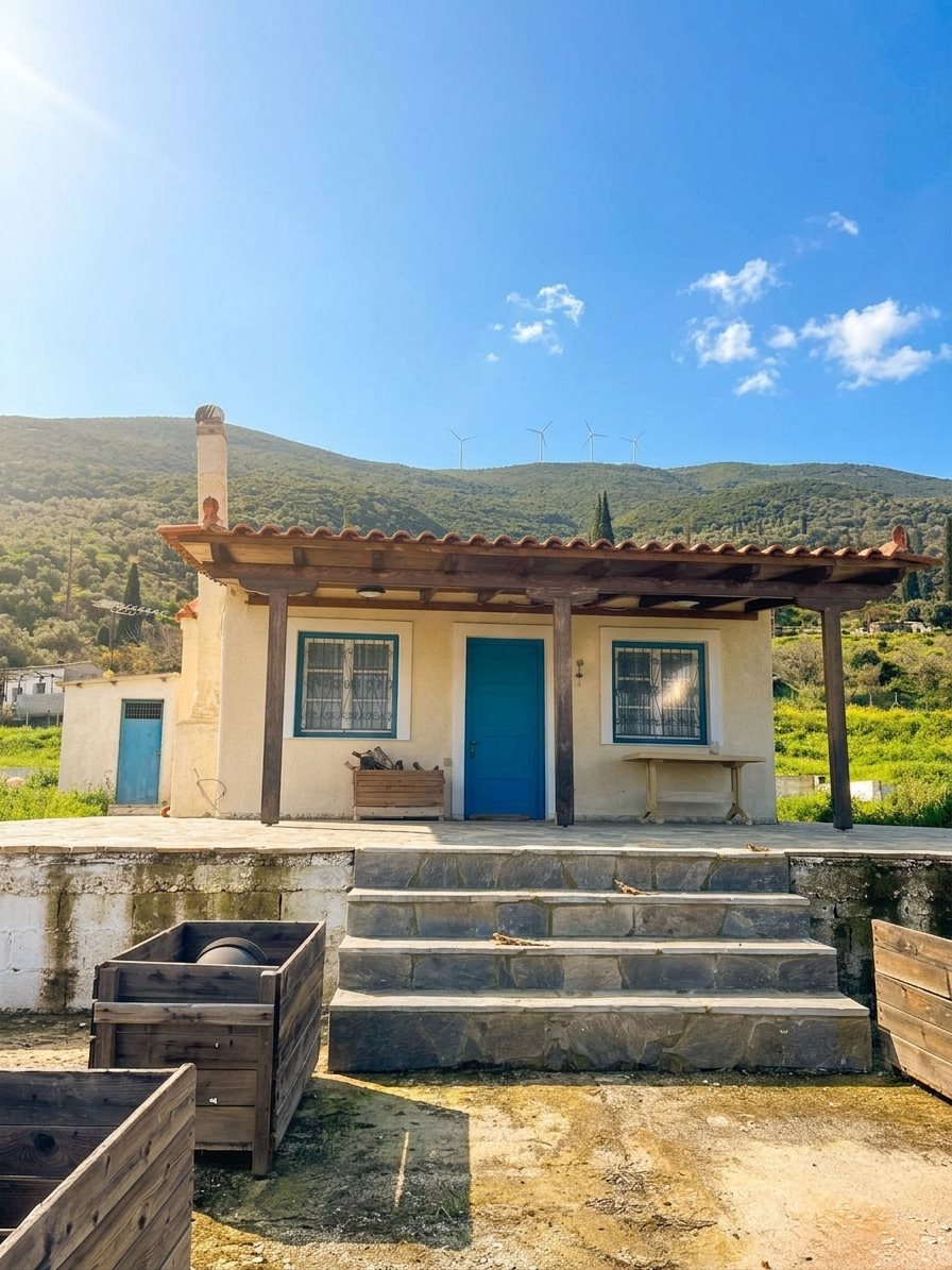 Cottage in nature with sea views 
