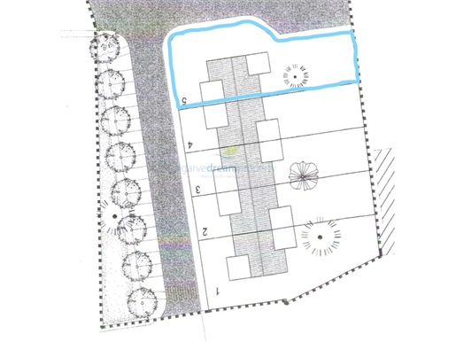 Plot for construction of townhouse near the center of the village