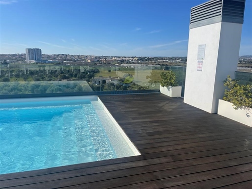 Apartamento T2 Duplex roof top privativo e piscina para venda em Faro