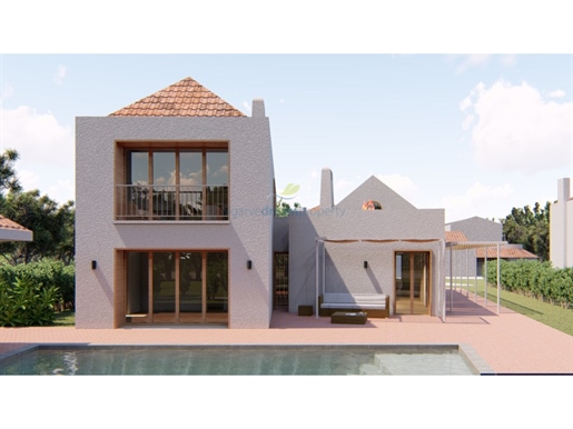 Terrain pour maison individuelle avec 4 chambres, piscine et garage à vendre à Vale da Ursa, Albufei