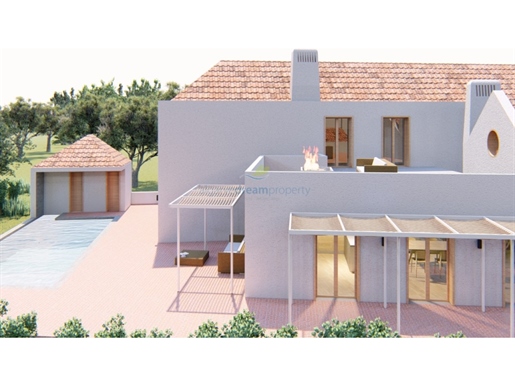 Plot for detached house with 4 bedrooms, swimming pool and garage for sale in Vale da Ursa, Albufeir