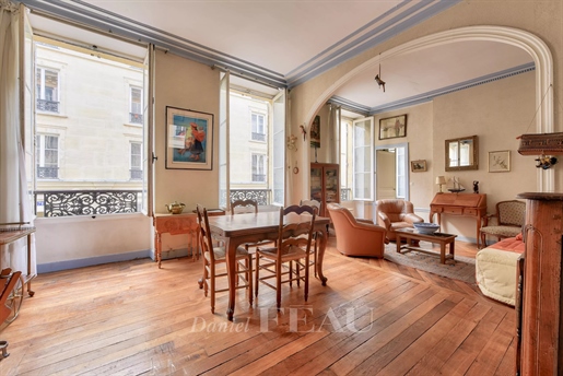 Parijs 2e arrondissement – Een licht appartement met een groot potentieel