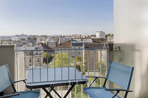Parijs 20e arrondissement – Een licht en rustig appartement met 2 slaapkamers