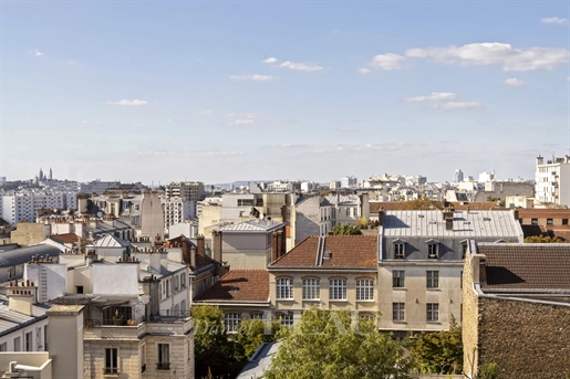 Paris 20. Arrondissement – Eine helle und ruhige 2-Bett-Wohnung