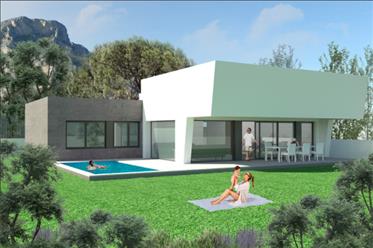 Luxury villa with great sea views in Polop, Costa Blanca North, Alicante, Spain