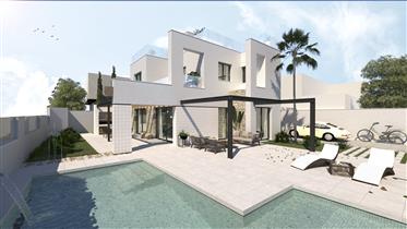 Luxury modern villa in San Pedro del Pinatar, Costa Calida, Murcia, Spain