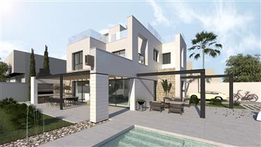Luxury modern villa in San Pedro del Pinatar, Costa Calida, Murcia, Spain