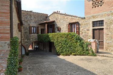 Little hamlet in Chianti area with view!