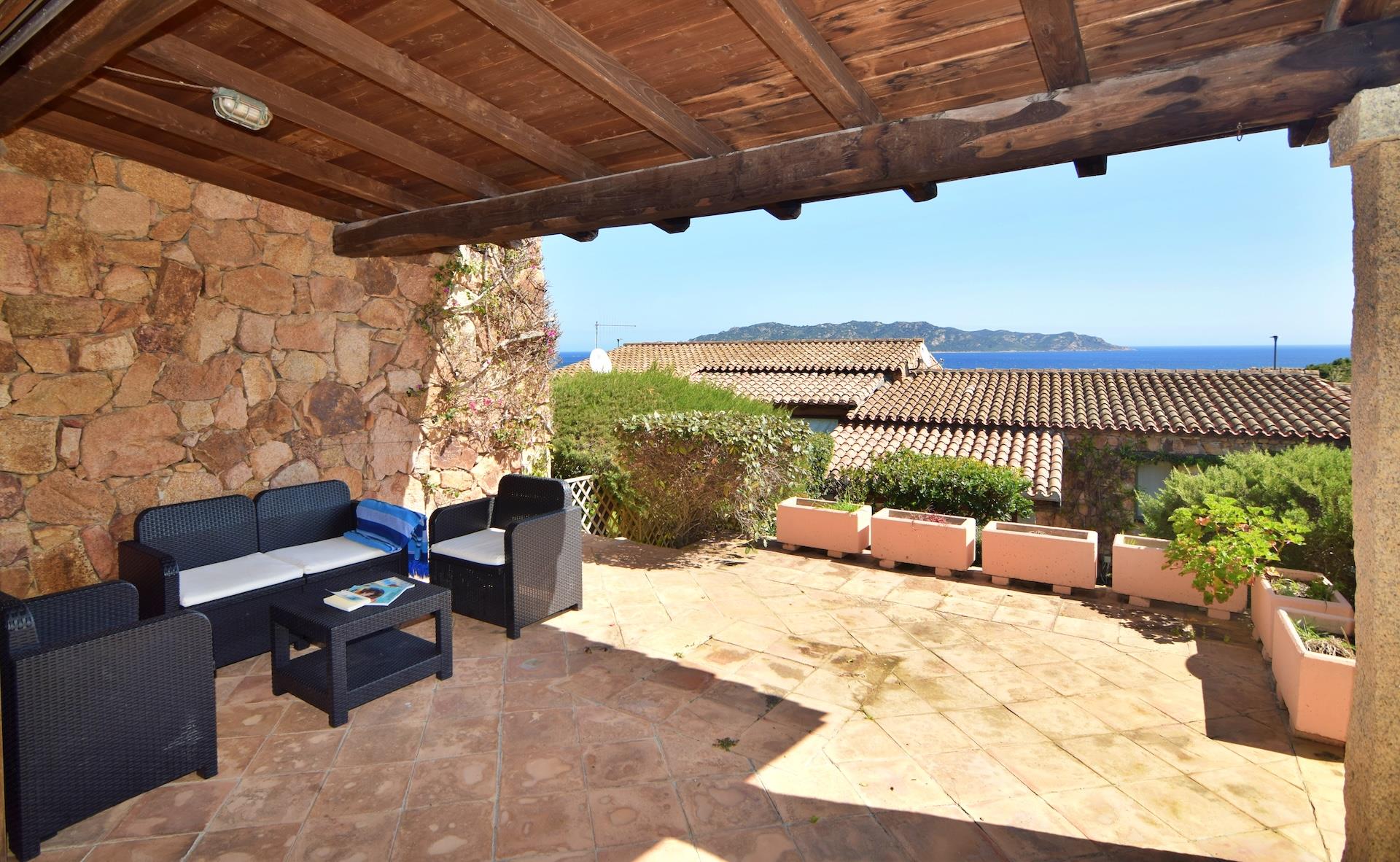 San Teodoro Punta Molara – private villa with panoramic sea view and garden.