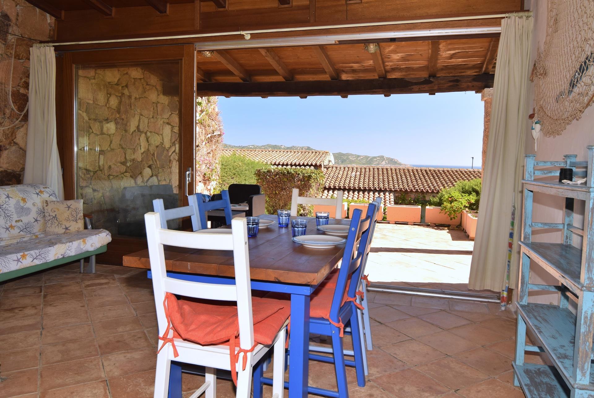 San Teodoro Punta Molara – private villa with panoramic sea view and garden.