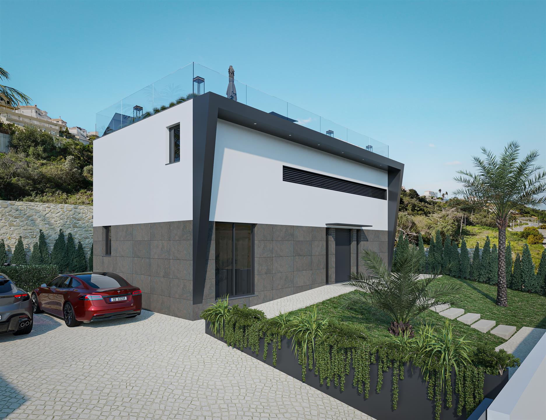 4 bedroom villa with high standard of construction near Albufeira Marina