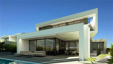 Modern villa with 4 bedrooms of above average quality under construction in the heart of Vilamoura