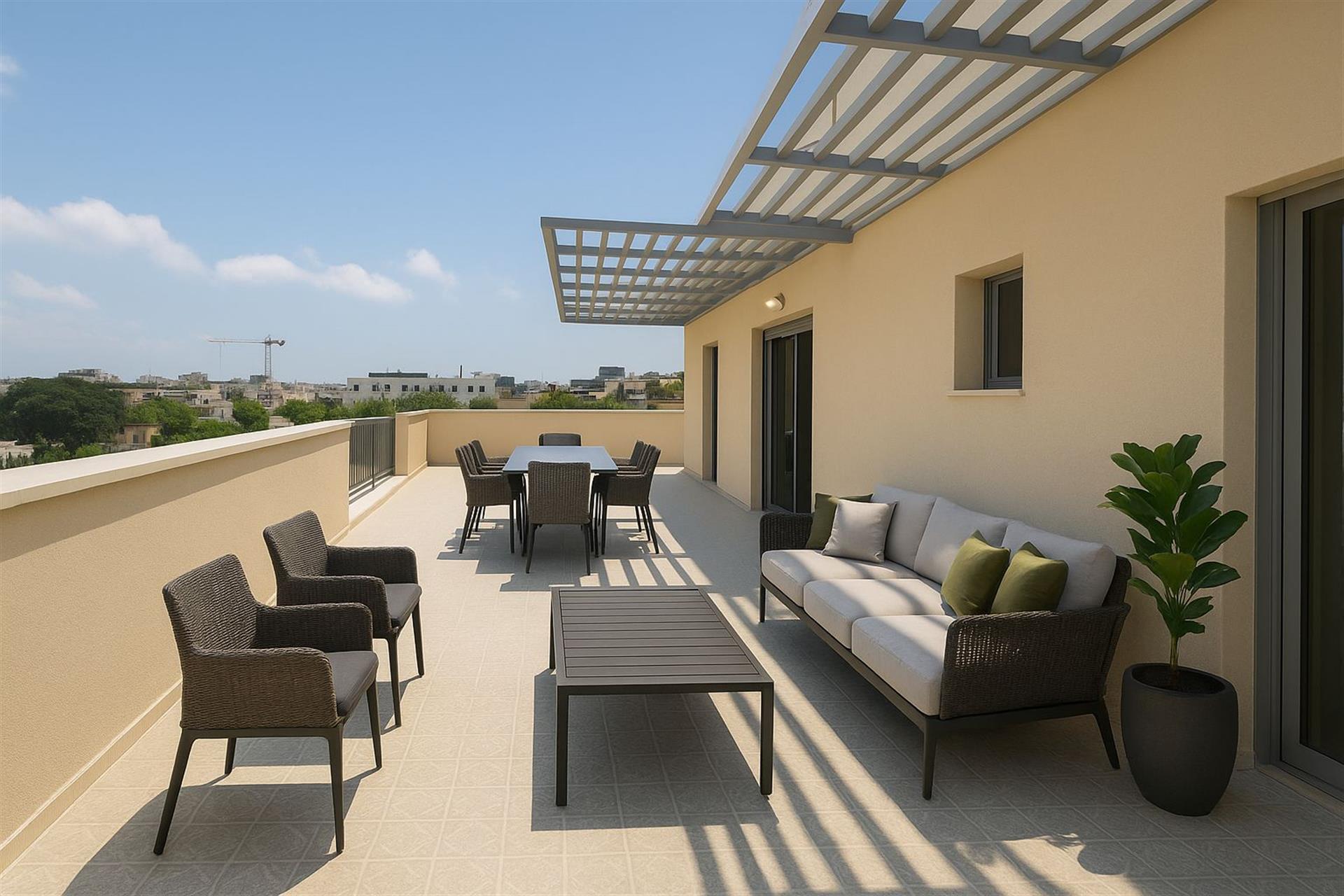 Penthouse - Near Sea - Shouk Hapishpeshim