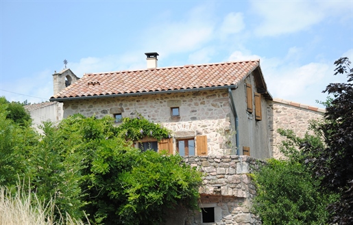 Ardèche - Gerenoveerd huis met vrij uitzicht - 3 slaapkamers