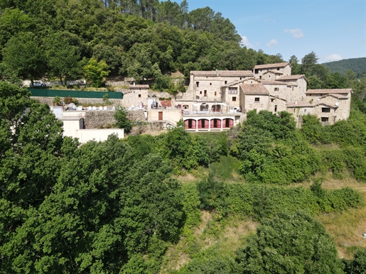 Hamlet In Ardeche - 17 Accommodations - Swimming Pool - View - Quiet Place