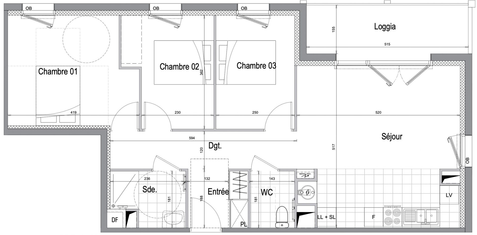 Appartement à vendre, 75m², Lamballe-Armor
