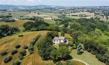 Elegant Countryside Villa With Land, Le Marche
