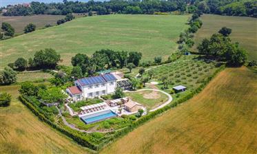 Luxury Villa With Pool, Spa And Cinema In Le Marche