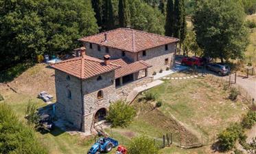 Incredibile Agriturismo Con Torre E Vigneto In Toscana