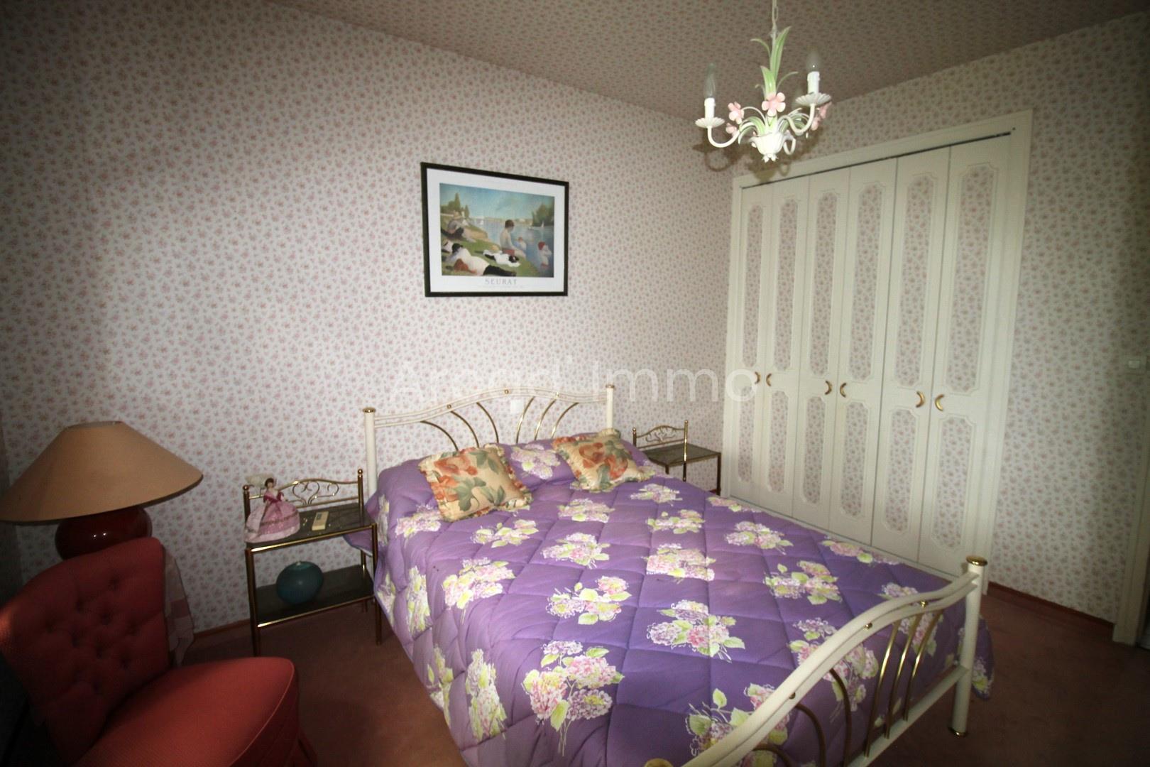 Three-Bedroom house with basement and fully enclosed wooded garden.