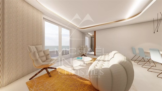 Cannes Croisette - 4 kamers met panoramisch uitzicht op zee