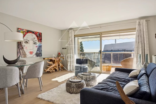 Cannes Croisette - gerenoveerd 2 kamer appartement met zeezicht