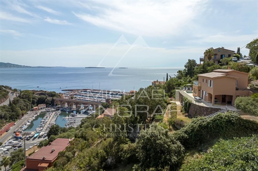 In de buurt van Cannes - Théoule-Sur-Mer - Elegant familiehuis met uitzicht op zee