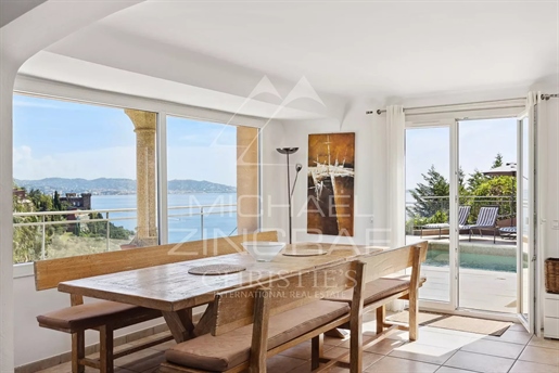 Blisko Cannes - Théoule-sur-Mer - Elegancki dom rodzinny z widokiem na morze