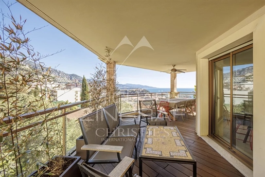 Wunderschöne Wohnung - Panorama-Meerblick - in der Nähe von Monaco