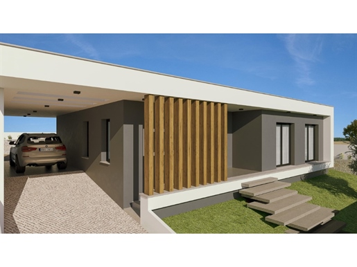 Contemporary villa under construction, 3 bedrooms, excellent finishes, between the city and the sea