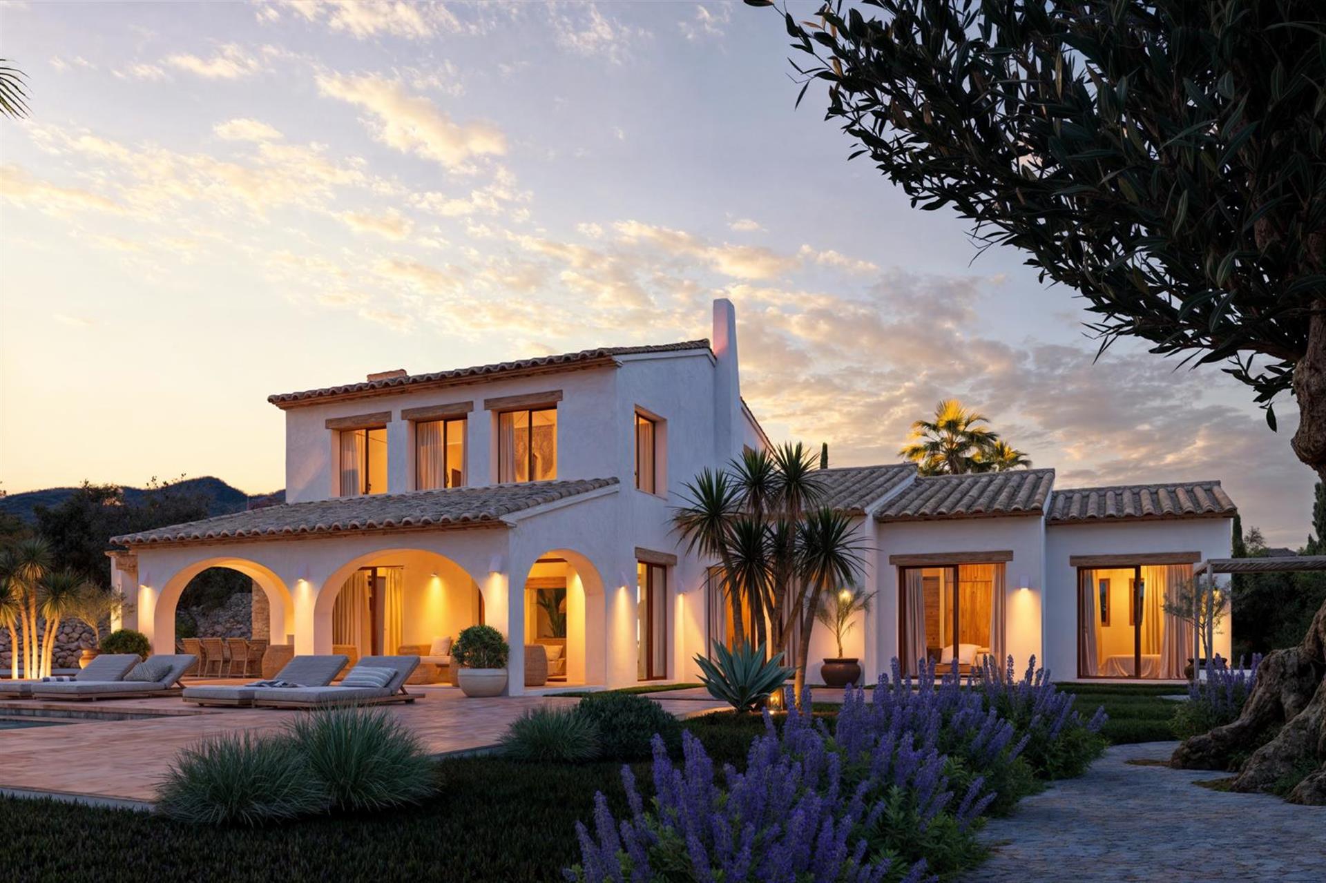 Luxury Rustic Mediterranean Villa