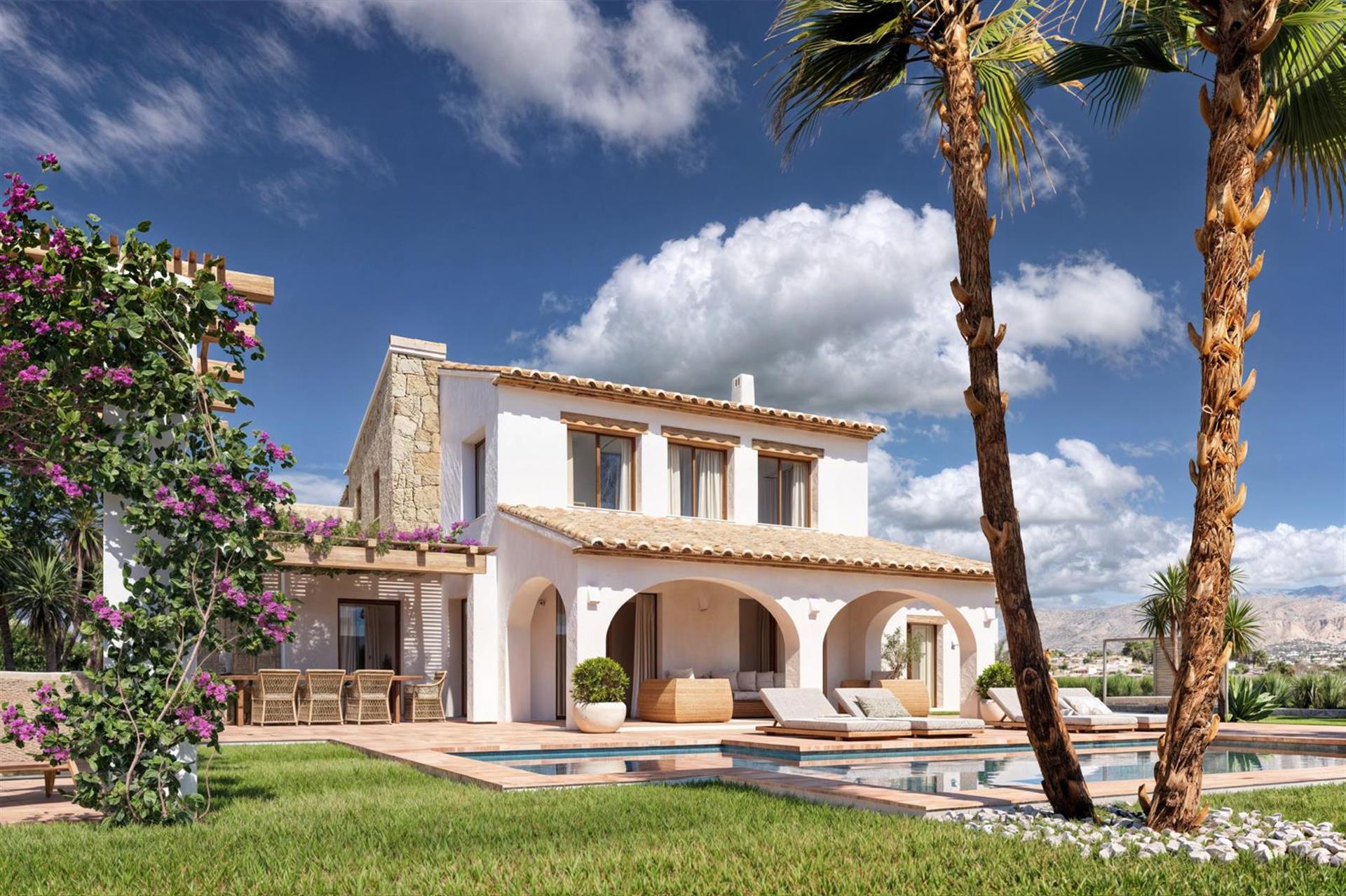 Luxury Rustic Mediterranean Villa
