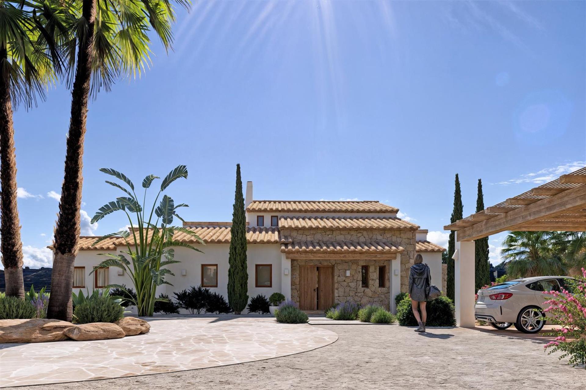 Luxury Rustic Mediterranean Villa