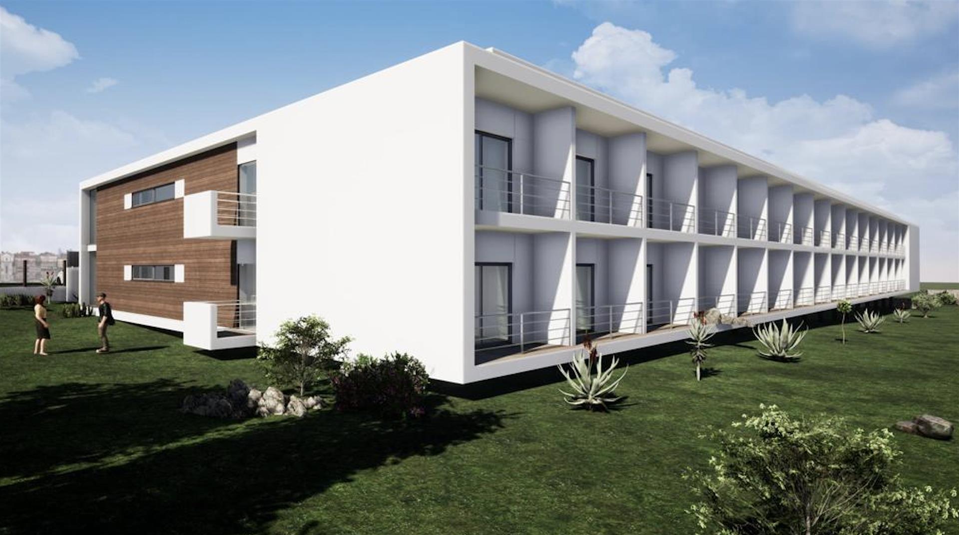 Land with Approved Project for Hotel Construction
