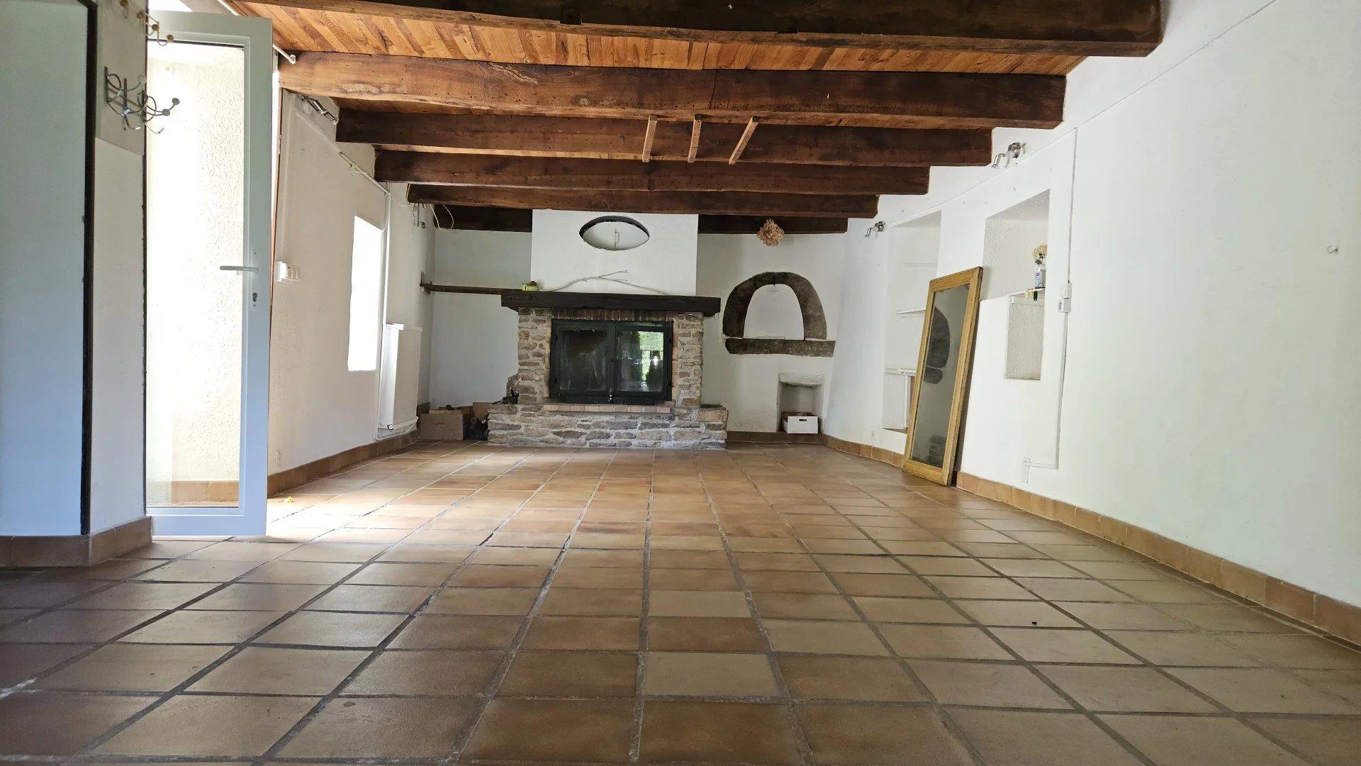 Renovated house, studio, land and views