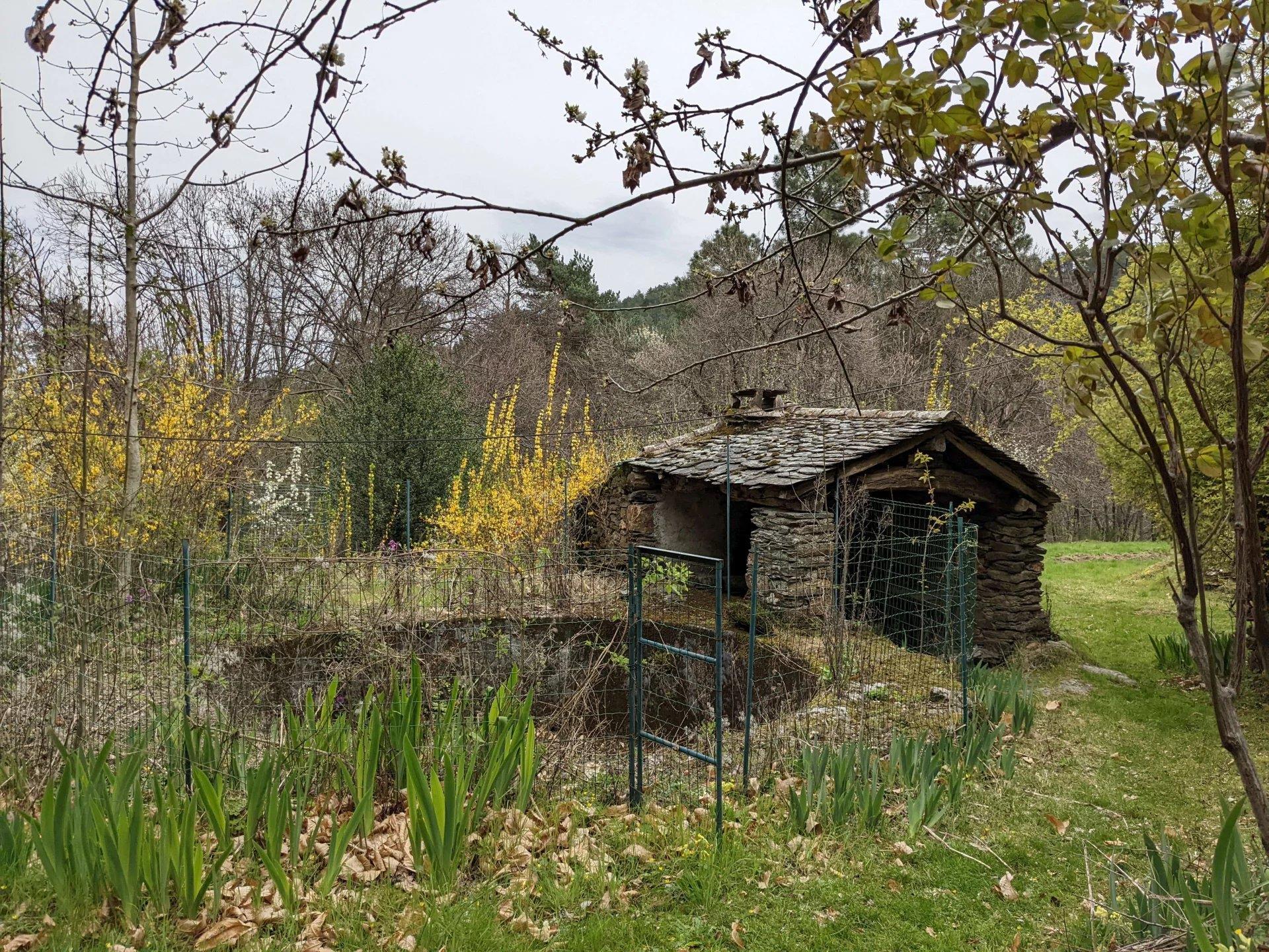 Stone house with land