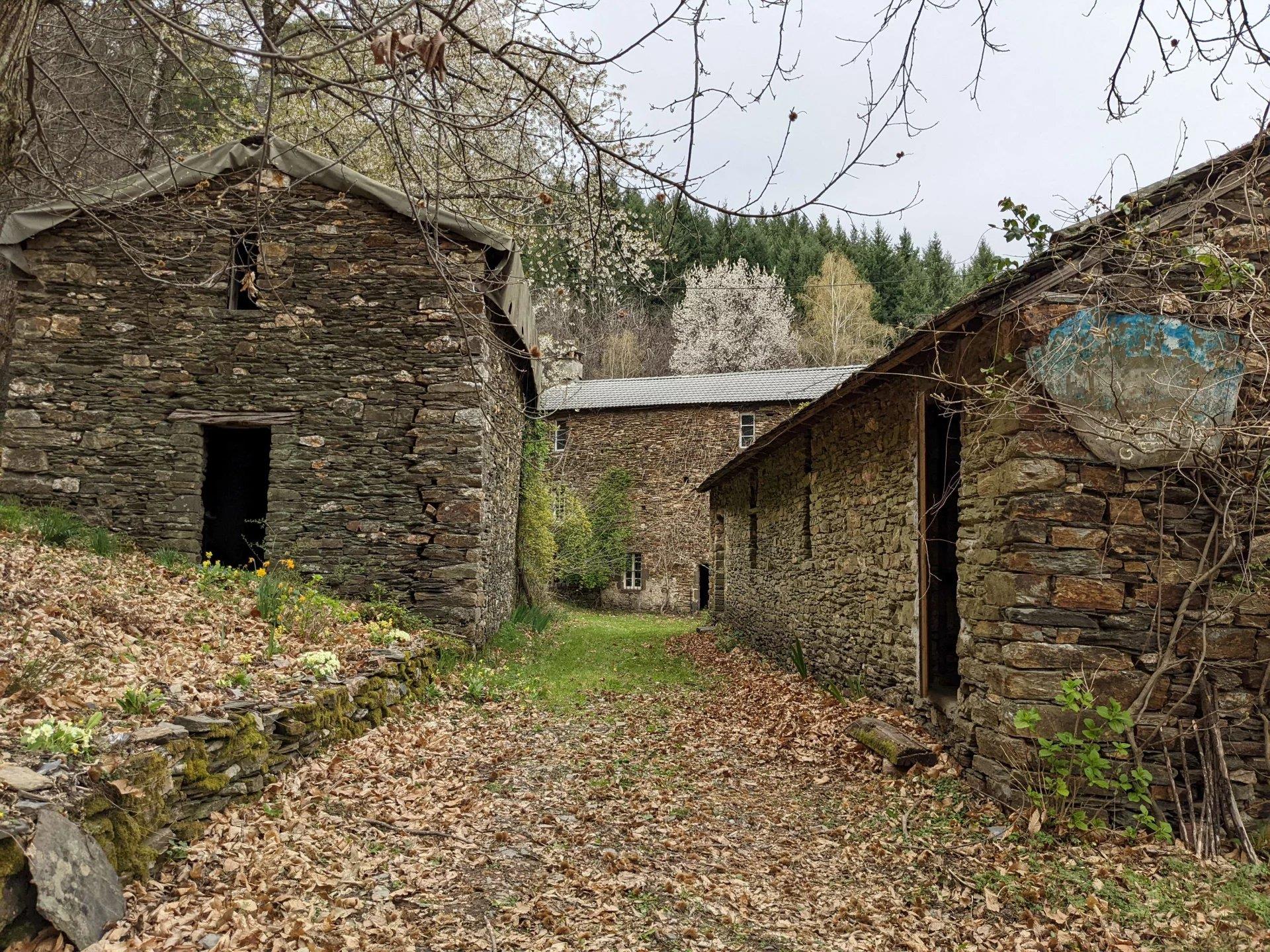 Stone house with land