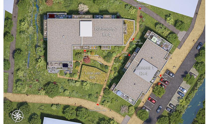Découvrez Opportunéo Parc, une occasion rare de devenir propriétaire de votre appartement neuf à La Roche-sur-Yon
