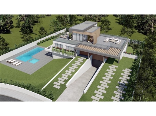 4 bedroom villa under construction with pool and countryside views - Olhão