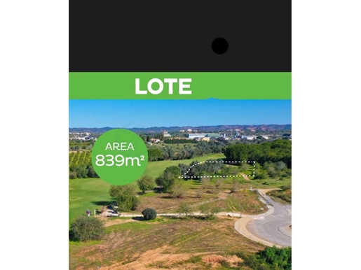 Plot for construction in front of Golf in Silves