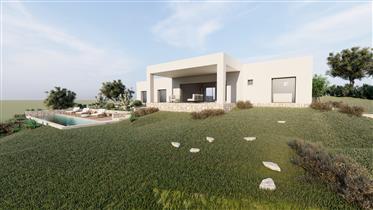 Villa met zeezicht en zwembad te bouwen in Carovigno