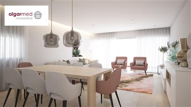 Algarve - Albufeira - Apartamentos T2 e T3 Novos para venda, com piscina, jardim e estacionamento pr