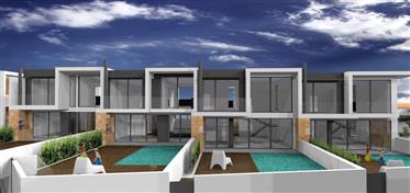 Algarve - Albufeira - Maison jumelée Neuve de 3 chambres à vendre dans un développement privé, avec 