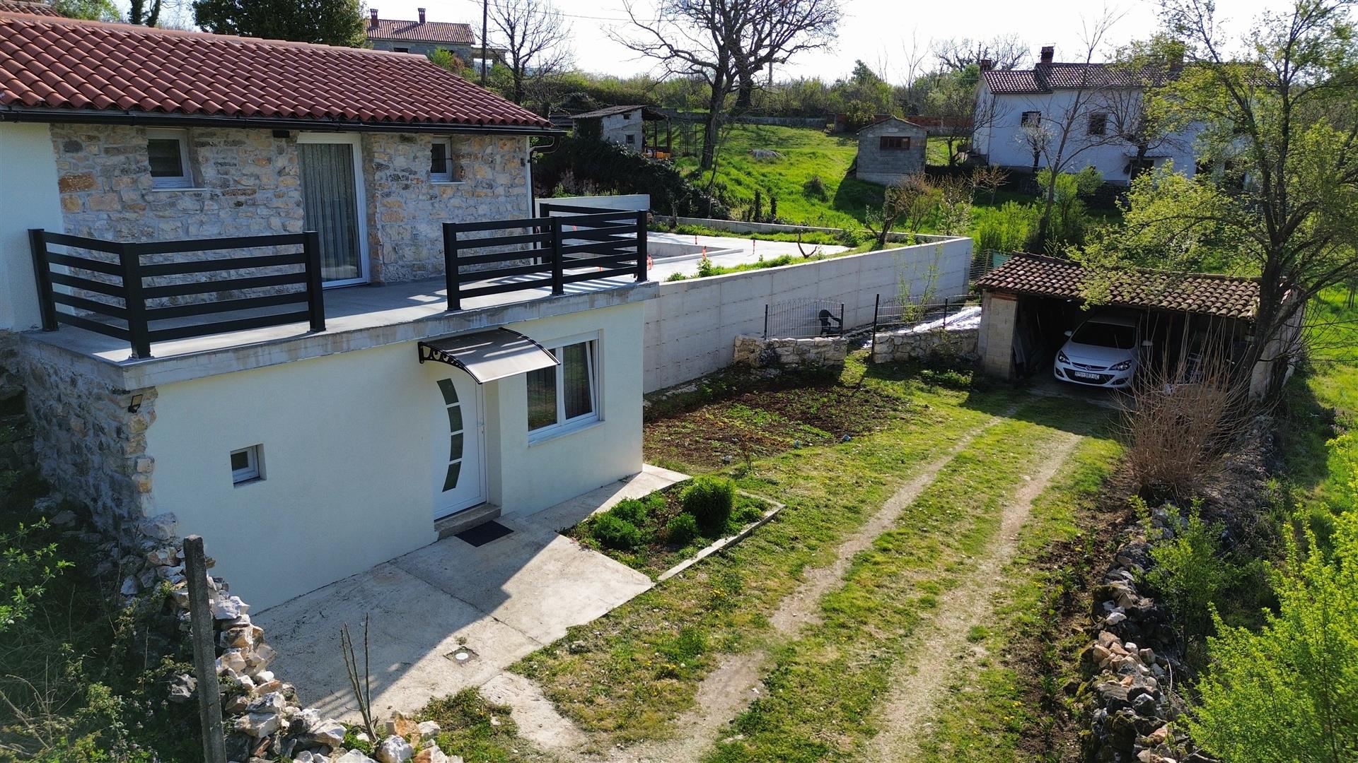 Renovated Stone House in Labin Istria