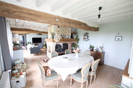 Near Valmont, Renovated Normandy House, Selected From People!